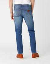 WRANGLER TEXAS TAPER MĘSKIE SPODNIE JEANSOWE BLUE CHILL W12TU898T 112141168